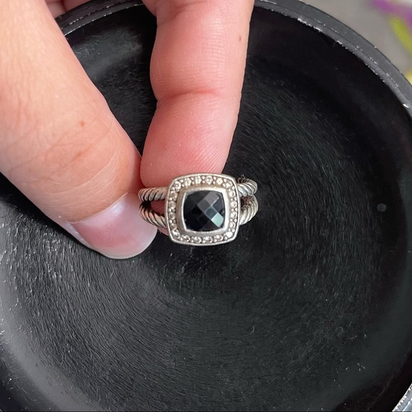 David Yurman Black Onyx Ring - Picture 2 of 5